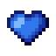 Miniature Blue Heart